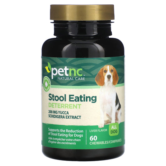 petnc NATURAL CARE Stool Eating Deterrent All Dog Liver 60 Chewables