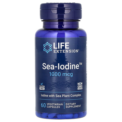 Life Extension Sea-Iodine 1000 mcg 60 Vegetarian Capsules