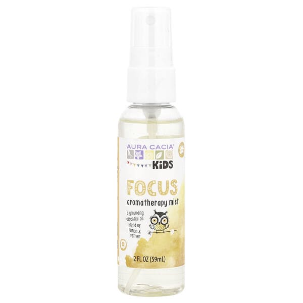 Aura Cacia Kids Focus Aromatherapy Mist 2 fl oz (59 ml)