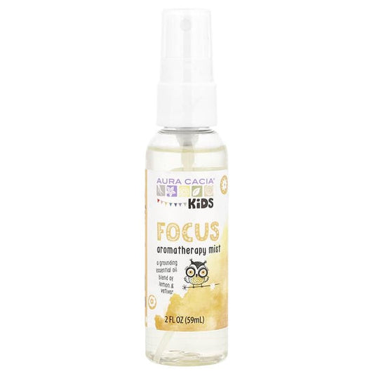Aura Cacia Kids Focus Aromatherapy Mist 2 fl oz (59 ml)