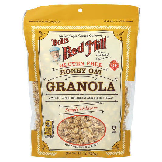 Bob's Red Mill Granola Honey Oat Gluten Free  12 oz (340 g)