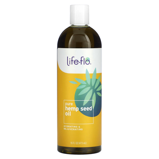 Life-flo Pure Hemp Seed Oil 16 fl oz (473 ml)