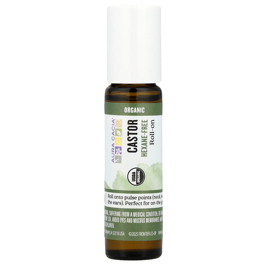 Aura Cacia Roll-On Castor 0.31 fl oz (9.2 ml)
