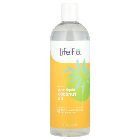 Life-flo Pure Liquid Coconut Oil 16 fl oz (473 ml)