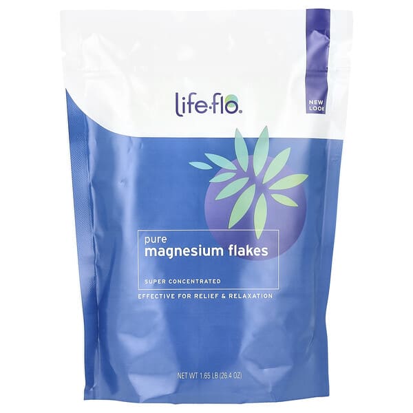 Life-flo Pure Magnesium Flakes 1.65 lb (26.4 oz)