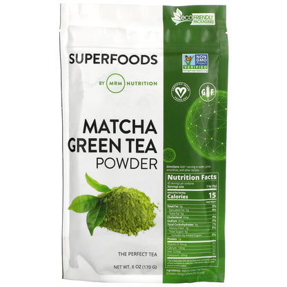 MRM Nutrition Matcha Green Tea Powder 6 oz (170 g)