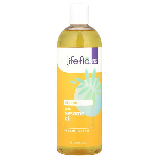 Life-flo Organic Pure Sesame Oil 16 fl oz (473 ml)