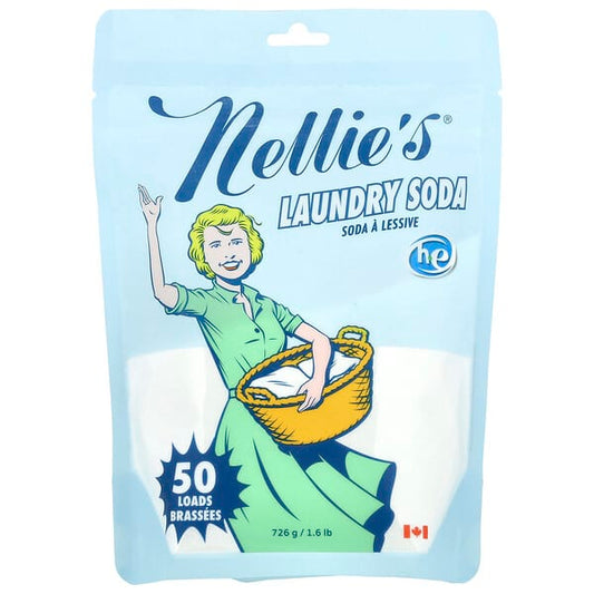 Nellie's Laundry Soda Fragrance Free 50 Loads 1.6 lb (726 g)