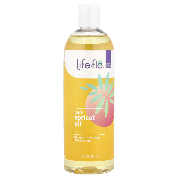 Life-flo Pure Apricot Oil 16 fl oz (473 ml)
