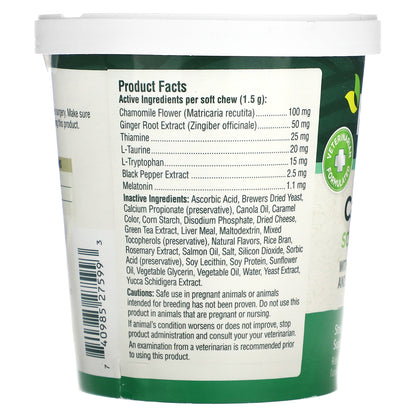 petnc NATURAL CARE Calming Aid Soft Chews All Dog Liver 120 Soft Chews 6.3 oz (180 g)