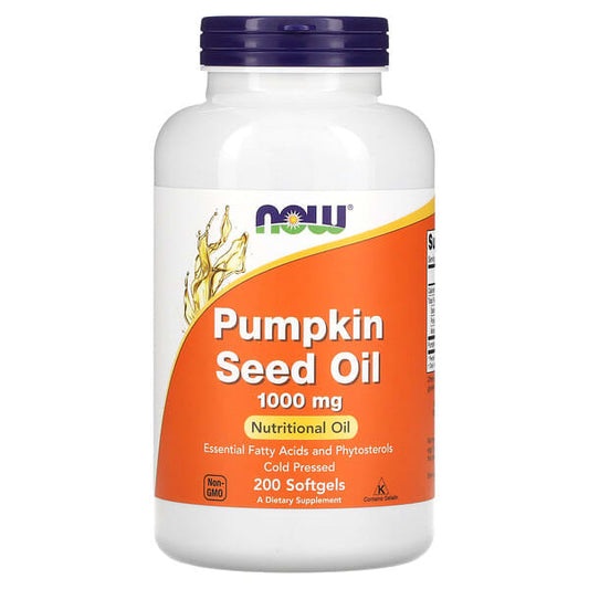 NOW Foods Pumpkin Seed Oil 1000 mg 200 Softgels