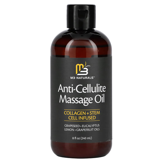M3 Naturals Anti-Cellulite Massage Oil 8 fl oz (240 ml)