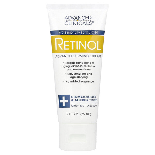 Advanced Clinicals Retinol Advanced Firming Cream 16 oz (454 g)