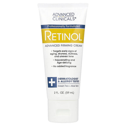Advanced Clinicals Retinol Advanced Firming Cream 16 oz (454 g)