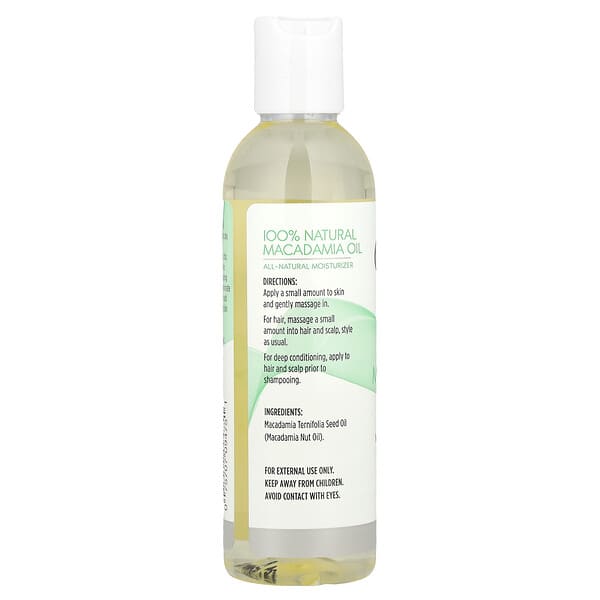 Cococare 100% Macadamia Oil 4 fl oz (118 ml)