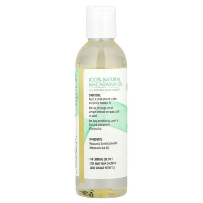 Cococare 100% Macadamia Oil 4 fl oz (118 ml)