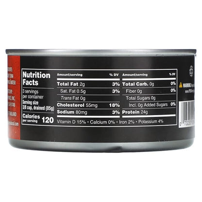 Crown Prince Natural Albacore Tuna Solid White - No Salt Added In Spring Water 12 oz (340 g) (Discontinued Item)