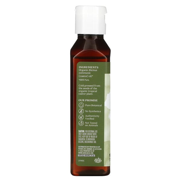 Aura Cacia Skin Care Oil  Castor 4 fl oz (118 ml)