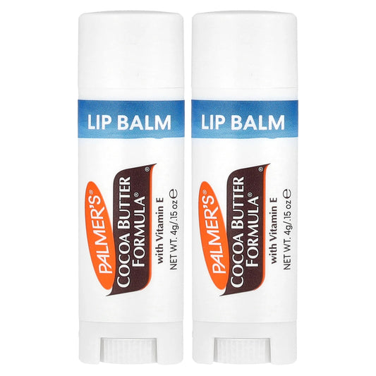 Palmer's Cocoa Butter Formula® with Vitamin E Softens Smooths Lip Balm 2 Pack 0.15 oz (4 g) Each