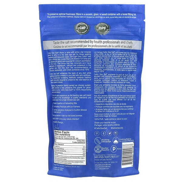 Celtic Sea Salt Light Grey Celtic® Vital Mineral Blend 1 lb (454 g)