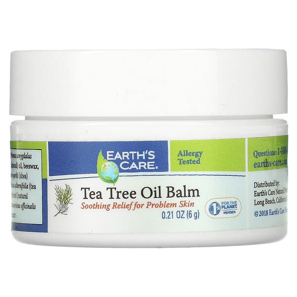 Earth's Care Tea Tree Oil Balm 0.21 oz (6 g)