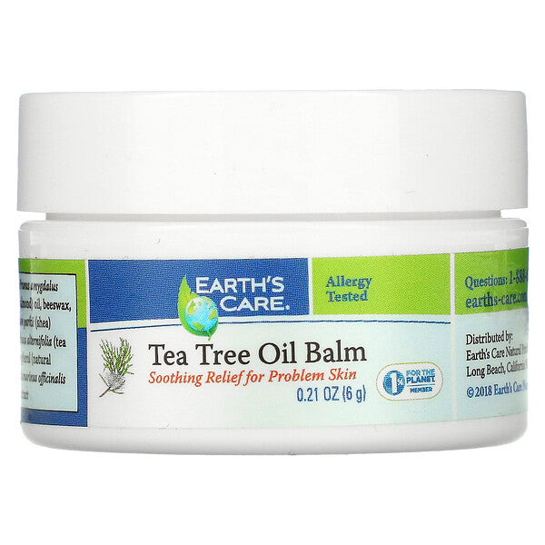 Earth's Care Tea Tree Oil Balm 0.21 oz (6 g)