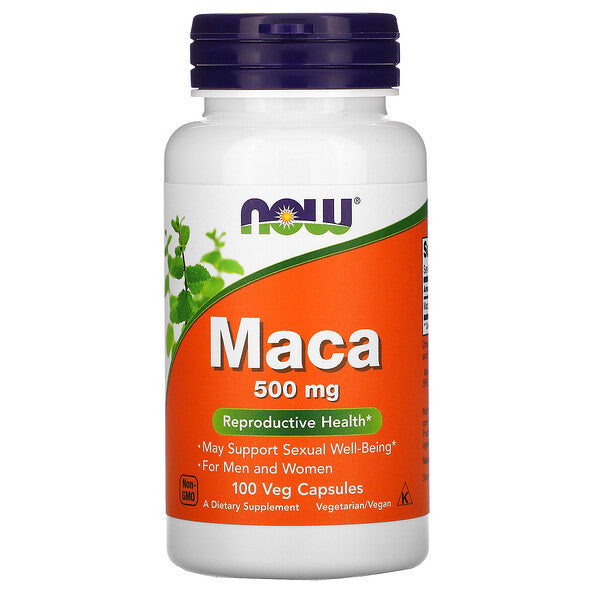 NOW Foods Maca 500 mg 250 Veg Capsules