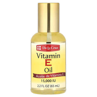 De La Cruz Vitamin E Oil 2.2 fl oz (65 ml)