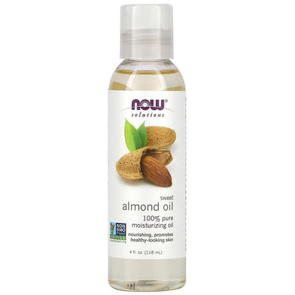 NOW Foods Solutions Sweet Almond Oil 4 fl oz (118 ml)