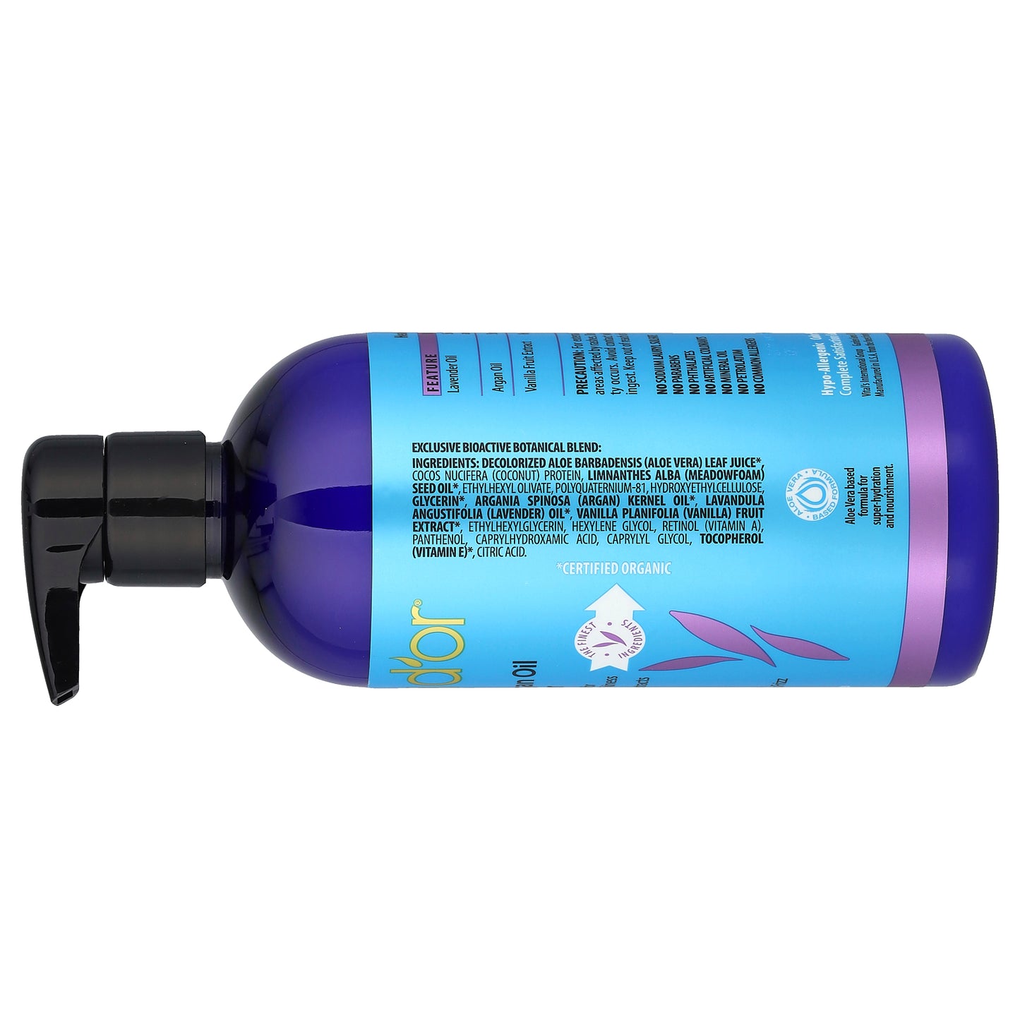Pura D'or Healing Argan Oil Conditioner All Hair Types 16 fl oz (473 ml)