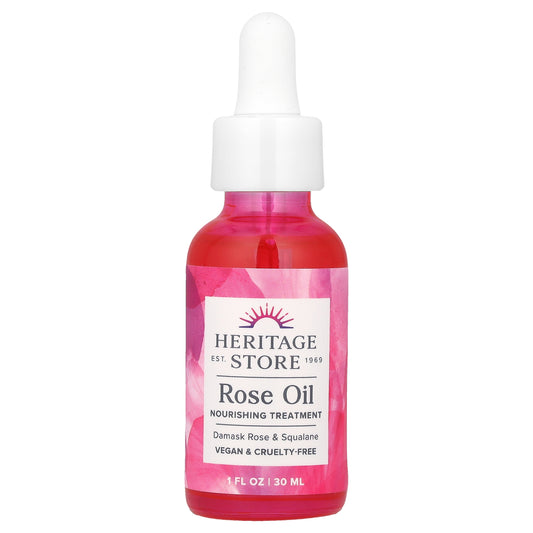 Heritage Store Rose Oil 1 fl oz (30 ml)