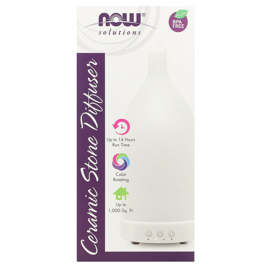NOW Foods Solutions Ceramic Stone Diffuser 1 Diffuser