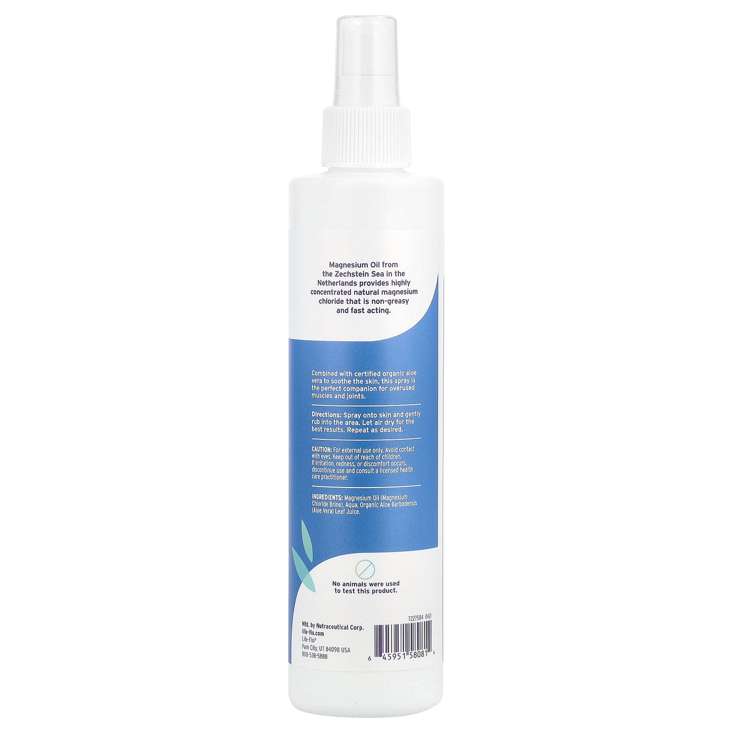 Life-flo Magnesium Oil Spray with Aloe Vera 8 fl oz (237 ml)