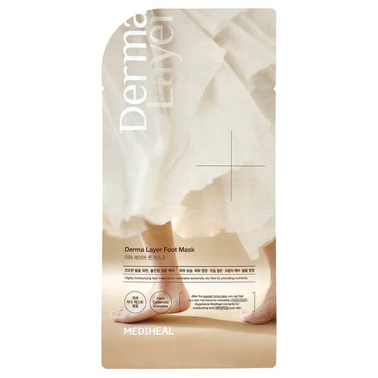 MEDIHEAL Derma Layer Foot Mask 0.6 fl oz (18 ml)