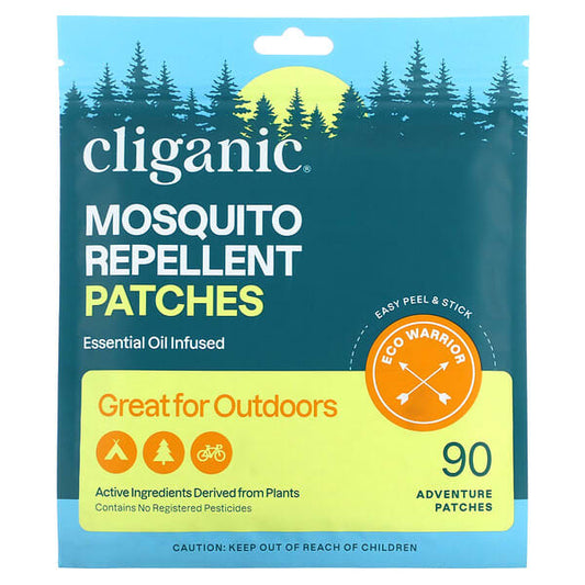Cliganic Mosquito Repellent Adventure Patches 90 Patches