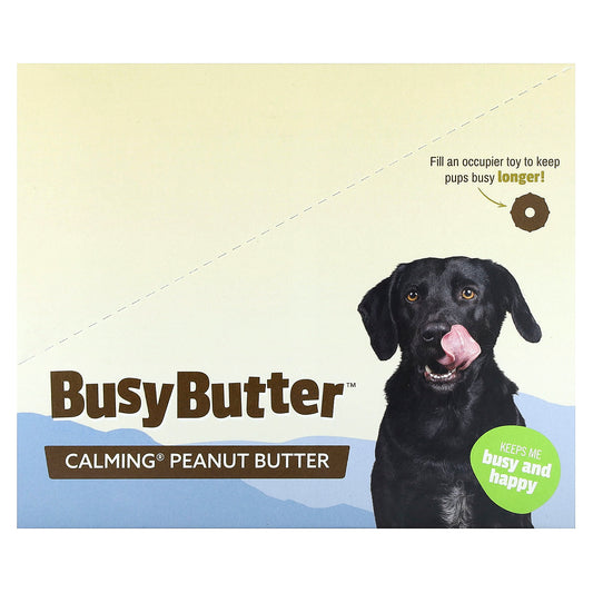 Pet Naturals Busy Butter For Dogs Calming Peanut Butter 6 Pack 1.5 oz (42 g) Each