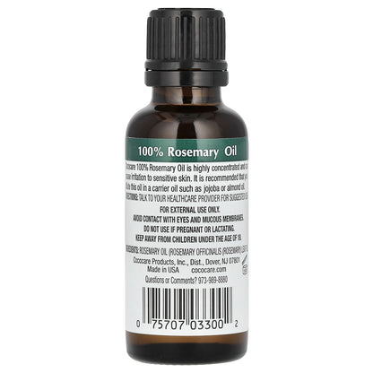 Cococare 100% Rosemary Oil 1 fl oz (30 ml)
