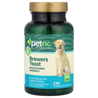 petnc NATURAL CARE Brewers Yeast All Dogs 250 Chewables