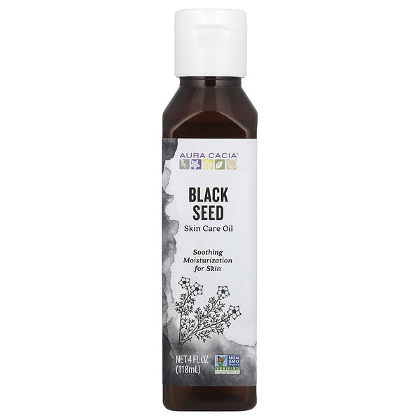 Aura Cacia Skin Care Oil Black Seed 4 fl oz (118 ml)