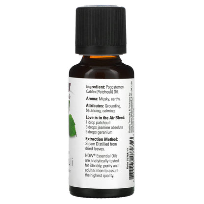 NOW Foods Essential Oils Patchouli 1 fl oz (30 ml)
