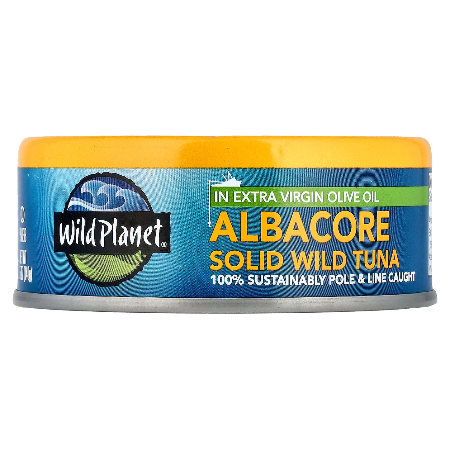 Wild Planet Albacore Solid Wild Tuna In Extra Virgin Olive Oil  5 oz (140 g)