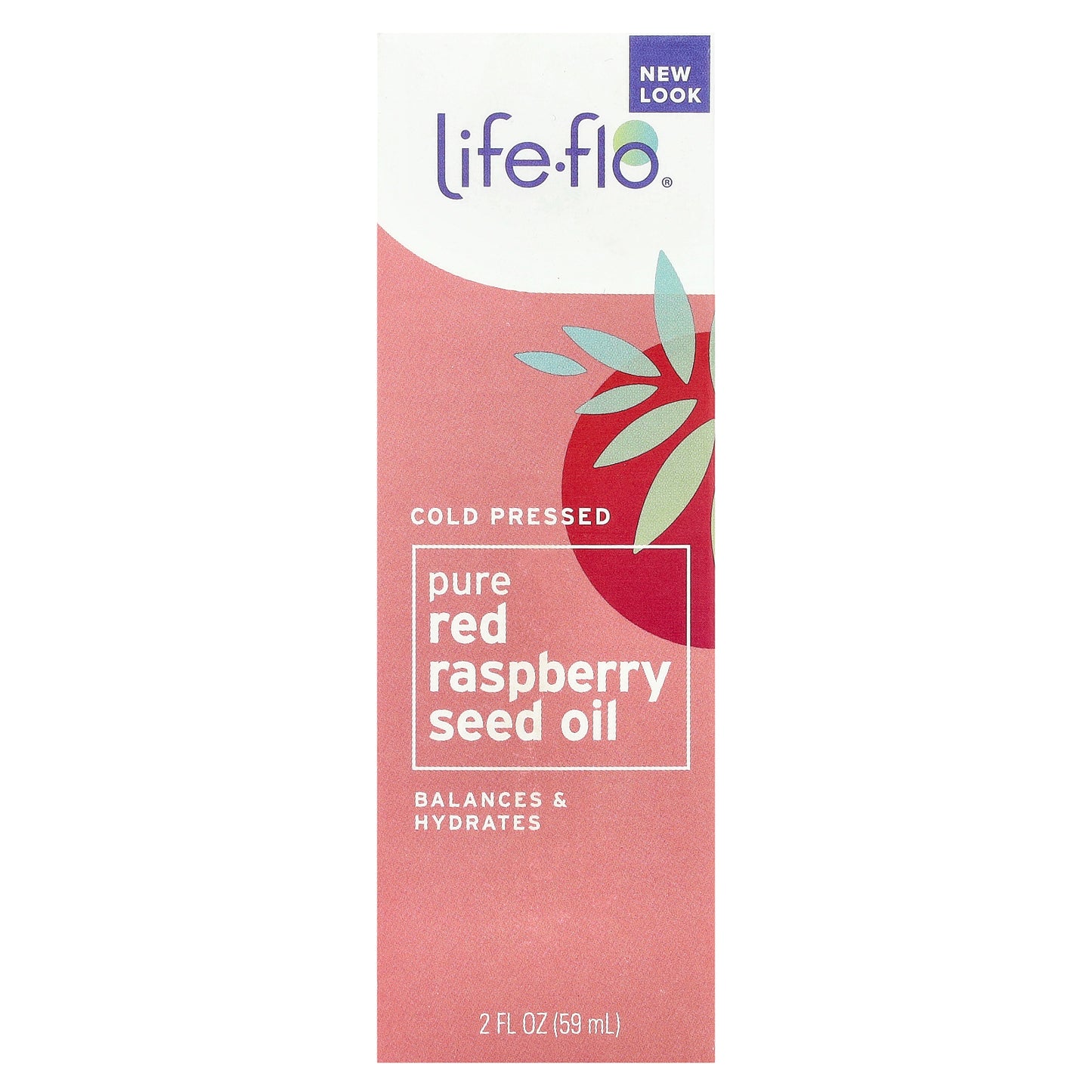 Life-flo Pure Red Raspberry Seed Oil 2 fl oz (59 ml)