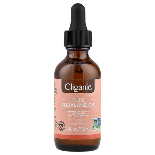 Cliganic Pure Squalane Oil 2 fl oz (60 ml)
