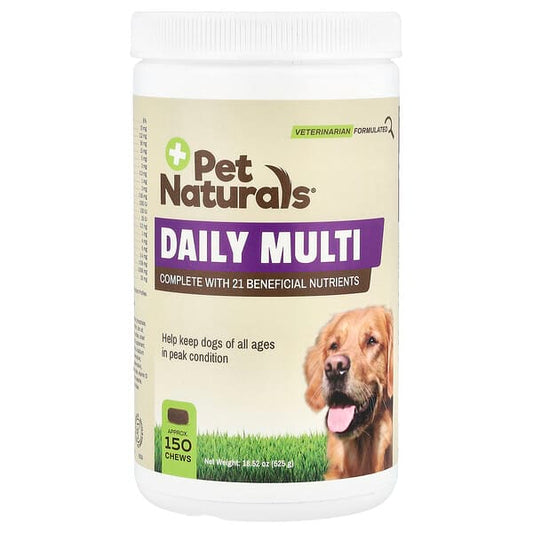 Pet Naturals Daily Multi For Dogs All Ages 150 Chews 18.52 oz (525 g)
