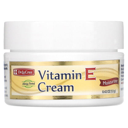 De La Cruz Vitamin E Cream 10000 IU 4 oz (114 g)