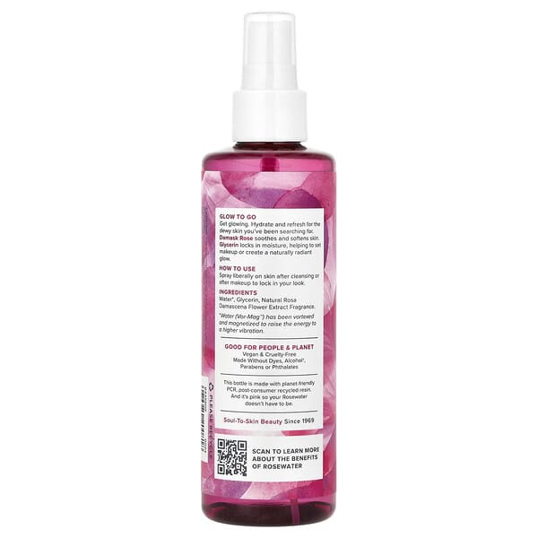 Heritage Store Rosewater & Glycerin Hydrating Facial Mist 8 fl oz (237 ml)