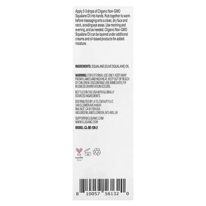 Cliganic Pure Squalane Oil 2 fl oz (60 ml)