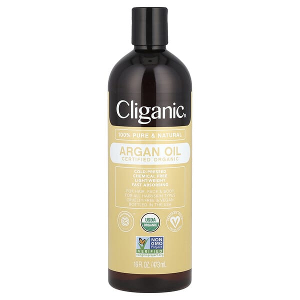 Cliganic Organic Argan Oil 16 fl oz (473 ml)