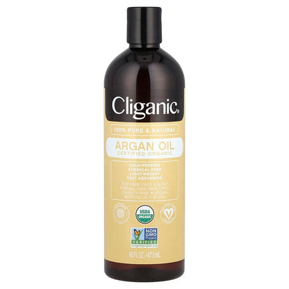 Cliganic Organic Argan Oil 16 fl oz (473 ml)