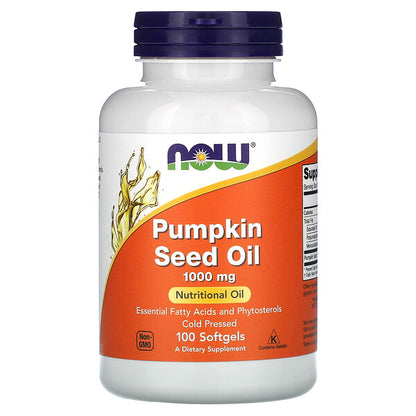 NOW Foods Pumpkin Seed Oil 1000 mg 200 Softgels
